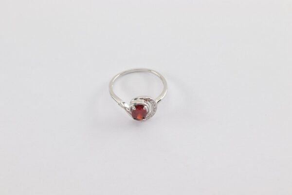 Ring in Sterlingsilber rhodiniert – Bild 3