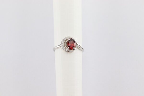 Ring in Sterlingsilber rhodiniert – Bild 5