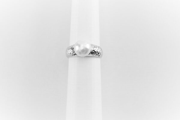 wunderschöner Ring in Sterlingsilber rhodiniert – Bild 4