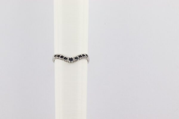 wunderschöner Ring in Sterlingsilber mit Saphiren – Bild 5