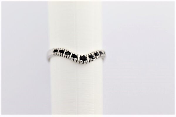 wunderschöner Ring in Sterlingsilber mit Saphiren – Bild 6