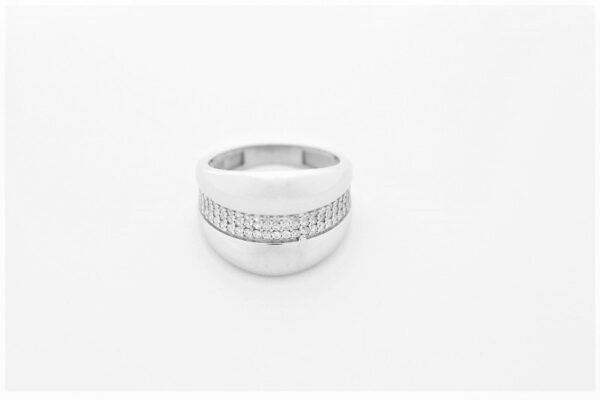 super schöner Ring in Sterlingsilber rhodiniert – Bild 4