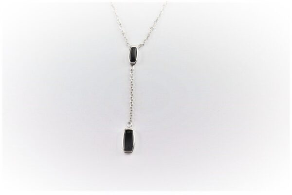 ganz feines Collier  in Sterlingsilber rhodiniert  <<Silber-1023 – Bild 2