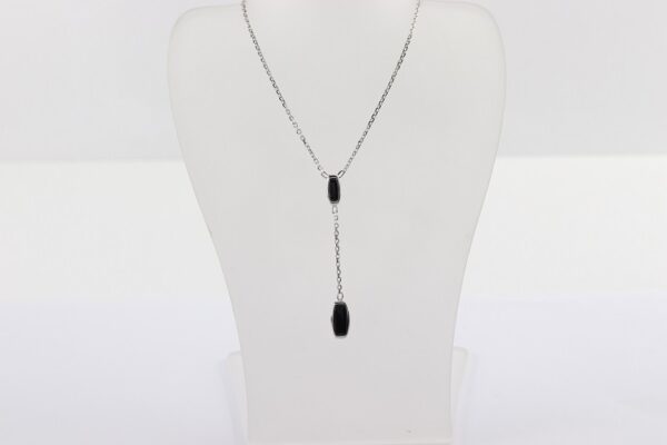 ganz feines Collier  in Sterlingsilber rhodiniert  <<Silber-1023 – Bild 5