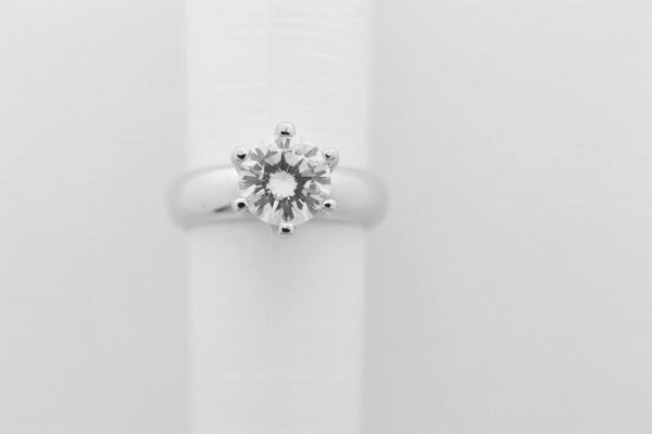 stabiler Ring in Sterlingsilber rhodiniert mit Zirkonia – Bild 4