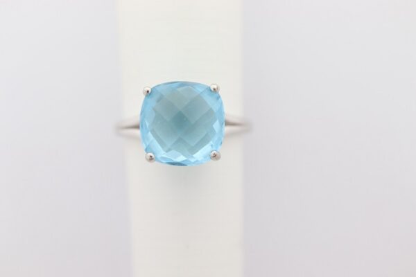 wunderschöner Ring in Sterlingsilber rhodiniert – Bild 5