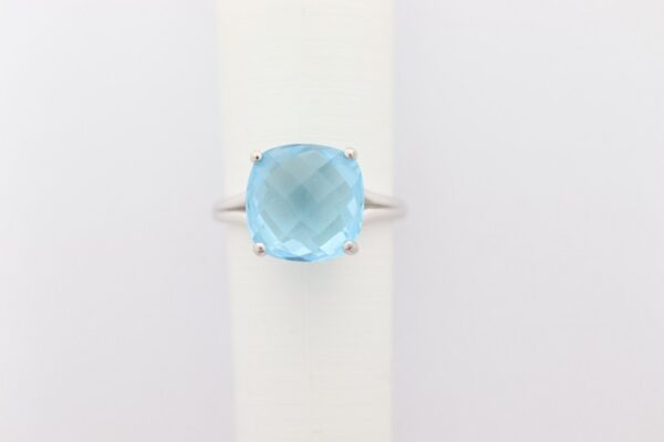 wunderschöner Ring in Sterlingsilber rhodiniert – Bild 6