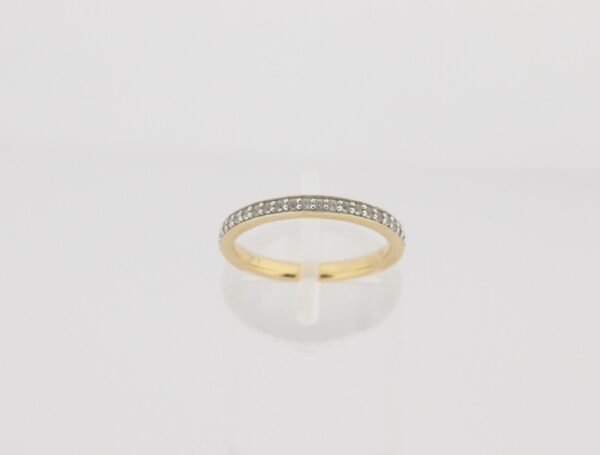 feiner Ring in Sterlingsilber vergoldet – Bild 2