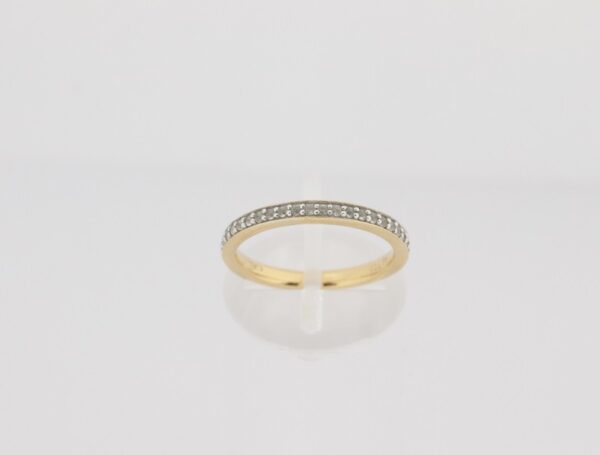 feiner Ring in Sterlingsilber vergoldet – Bild 3