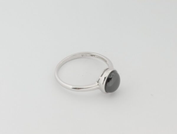 sehr feiner Ring in Sterlingsilber rhodiniert – Bild 4