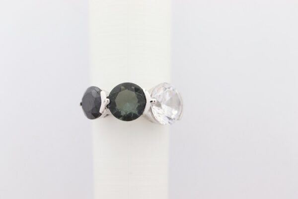 sehr schöner Ring in Sterlingsilber rhodiniert – Bild 5