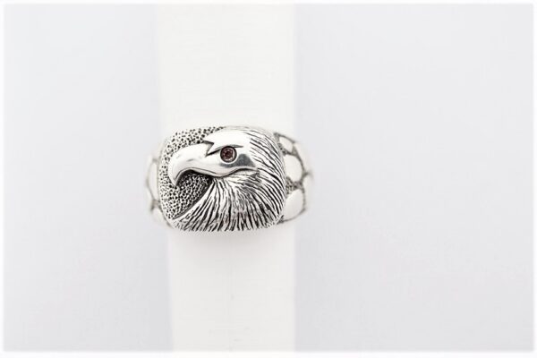 sehr feiner Herrenring in Sterlingsilber