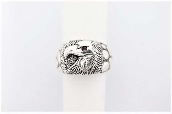 sehr feiner Herrenring in Sterlingsilber – Bild 5