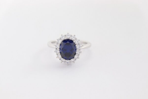 sehr feiner Damenring in Sterlingsilber – Bild 6