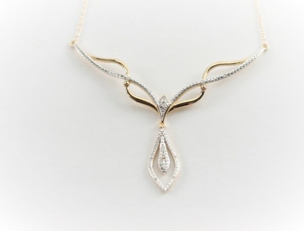 ein super schönes Collier in Sterlingsilber vergoldet – Bild 2