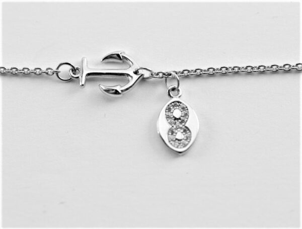 feines Armband in Sterlingsilber – Bild 3