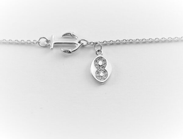 feines Armband in Sterlingsilber – Bild 4