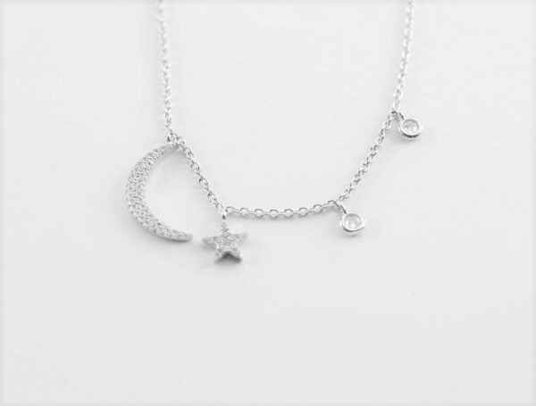 ein sehr schönes Collier in Sterlingsilber – Bild 4