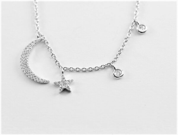 ein sehr schönes Collier in Sterlingsilber – Bild 2