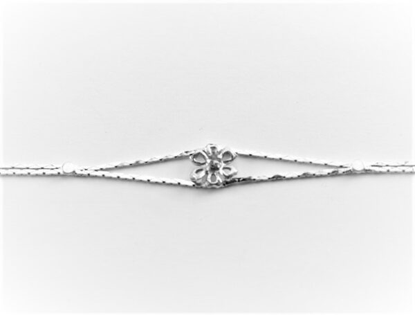 sehr schönes Armband in Sterlingsilber rhodiniert – Bild 2