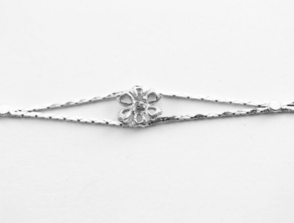 sehr schönes Armband in Sterlingsilber rhodiniert – Bild 4