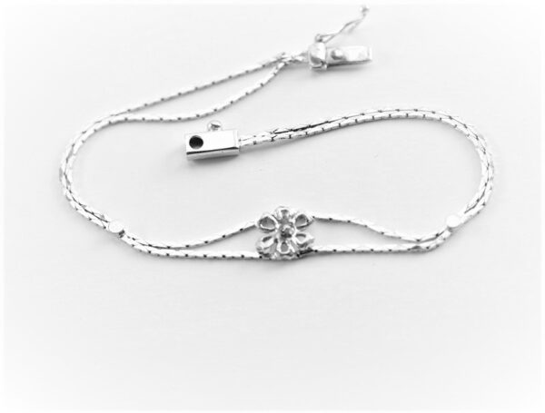 sehr schönes Armband in Sterlingsilber rhodiniert – Bild 6