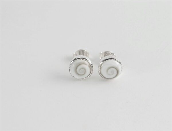 Ohrstecker in Sterlingsilber  Shivaauge
