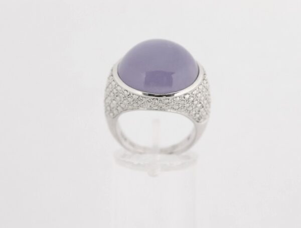 sehr schöner Ring in Sterlingsilber rhodiniert – Bild 4