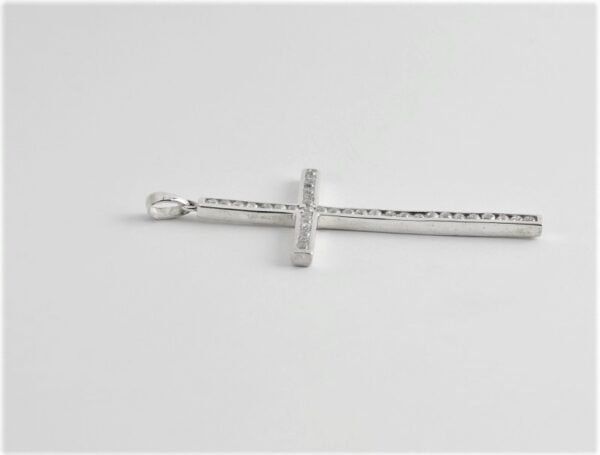 ein sehr schöner Kreuz Anhänger in Sterlingsilber – Bild 2