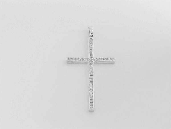 ein sehr schöner Kreuz Anhänger in Sterlingsilber – Bild 4