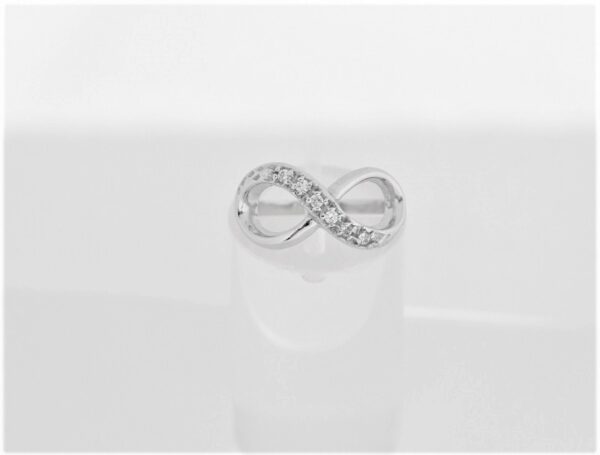 ein sehr schöner Ring in Sterlingsilber " Unendlichkeit " – Bild 2