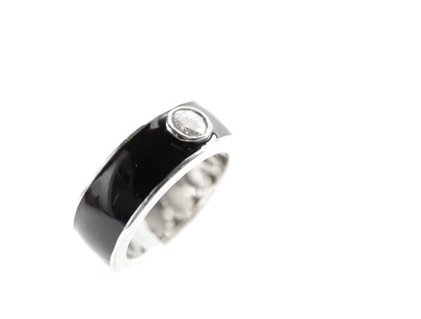 sehr schöner Ring in Sterlingsilber rhodiniert – Bild 4