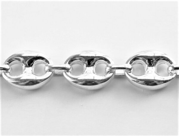ein Bohnenarmband sehr stabil in Sterlingsilber – Bild 3