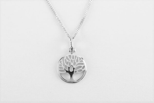 der Baum des Lebens als Collier in Sterlingsilber