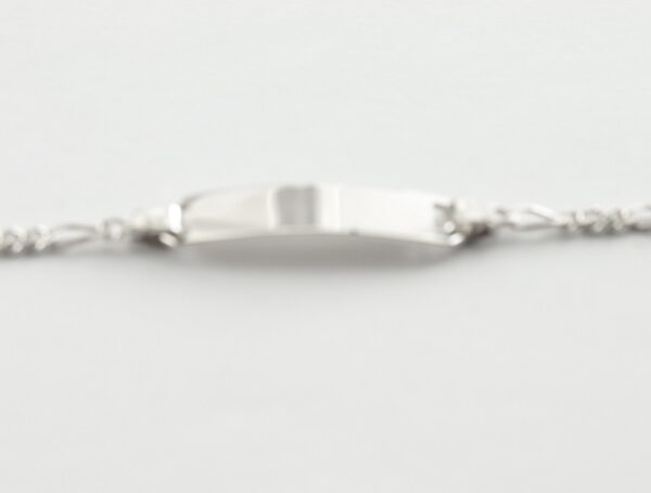 feines Armband in Sterlingsilber rhodiniert