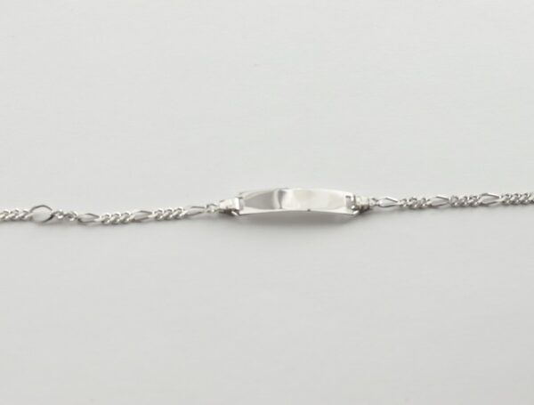 feines Armband in Sterlingsilber rhodiniert – Bild 3