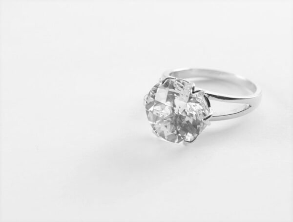 super schöner Ring in Sterlingsilber rhodiniert – Bild 7
