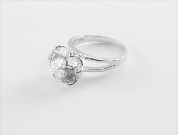 super schöner Ring in Sterlingsilber rhodiniert – Bild 4