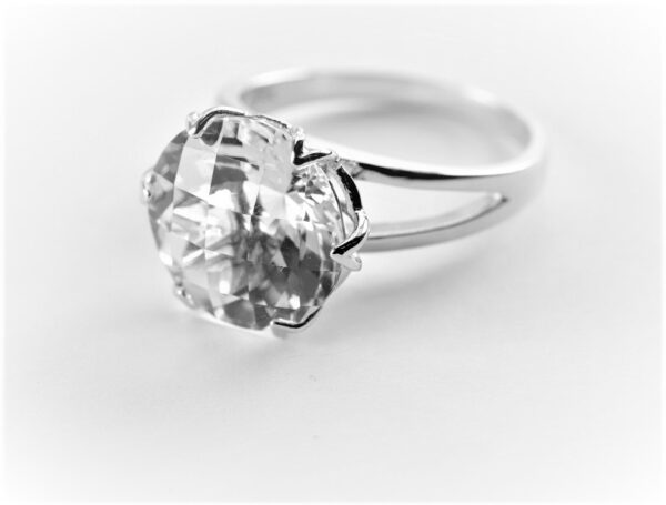 super schöner Ring in Sterlingsilber rhodiniert – Bild 6