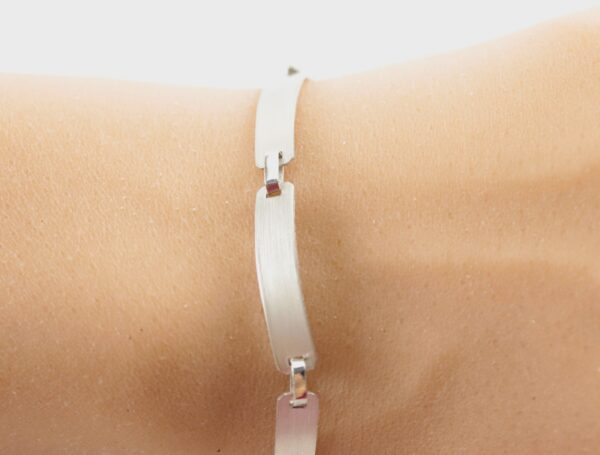 sehr schönes Armband  in Sterlingsilber – Bild 6