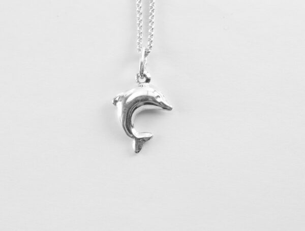 schönes Collier für Delphinliebhaber in Sterlingsilber – Bild 4