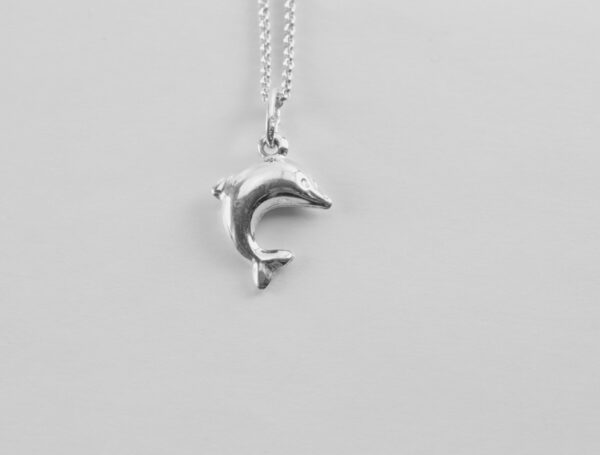 schönes Collier für Delphinliebhaber in Sterlingsilber – Bild 5