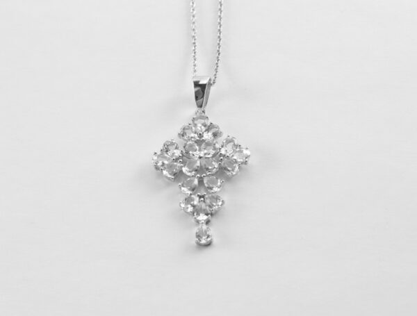 ein besonderes Kreuz als Collier in Sterlingsilber – Bild 4