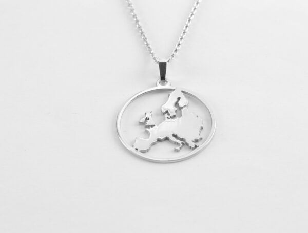 sehr schönes Collier in Sterlingsilber rhodiniert – Bild 2