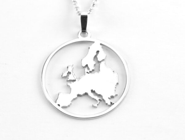 sehr schönes Collier in Sterlingsilber rhodiniert