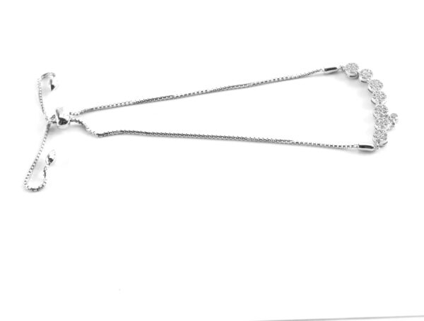 Sehr feines Armband in Sterlingsilber – Bild 2