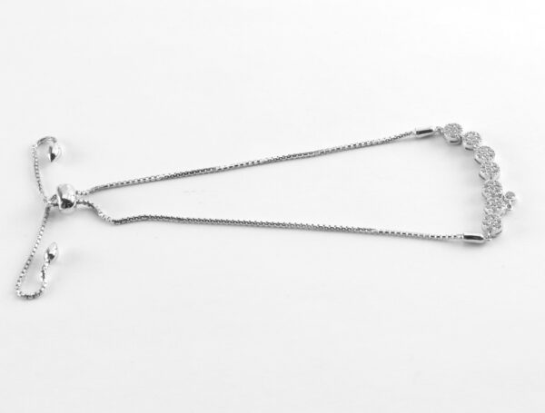 Sehr feines Armband in Sterlingsilber – Bild 3