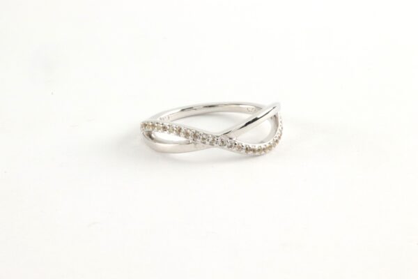 Sehr schöne Ring in Sterlingsilber mit Zirkonia – Bild 2
