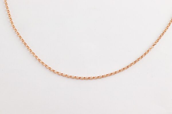feine Kette in Sterlingsilber vergoldet – Bild 2