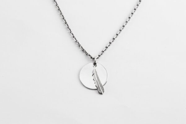 Sehr schönes Collier in Sterlingsilber rhodiniert – Bild 2